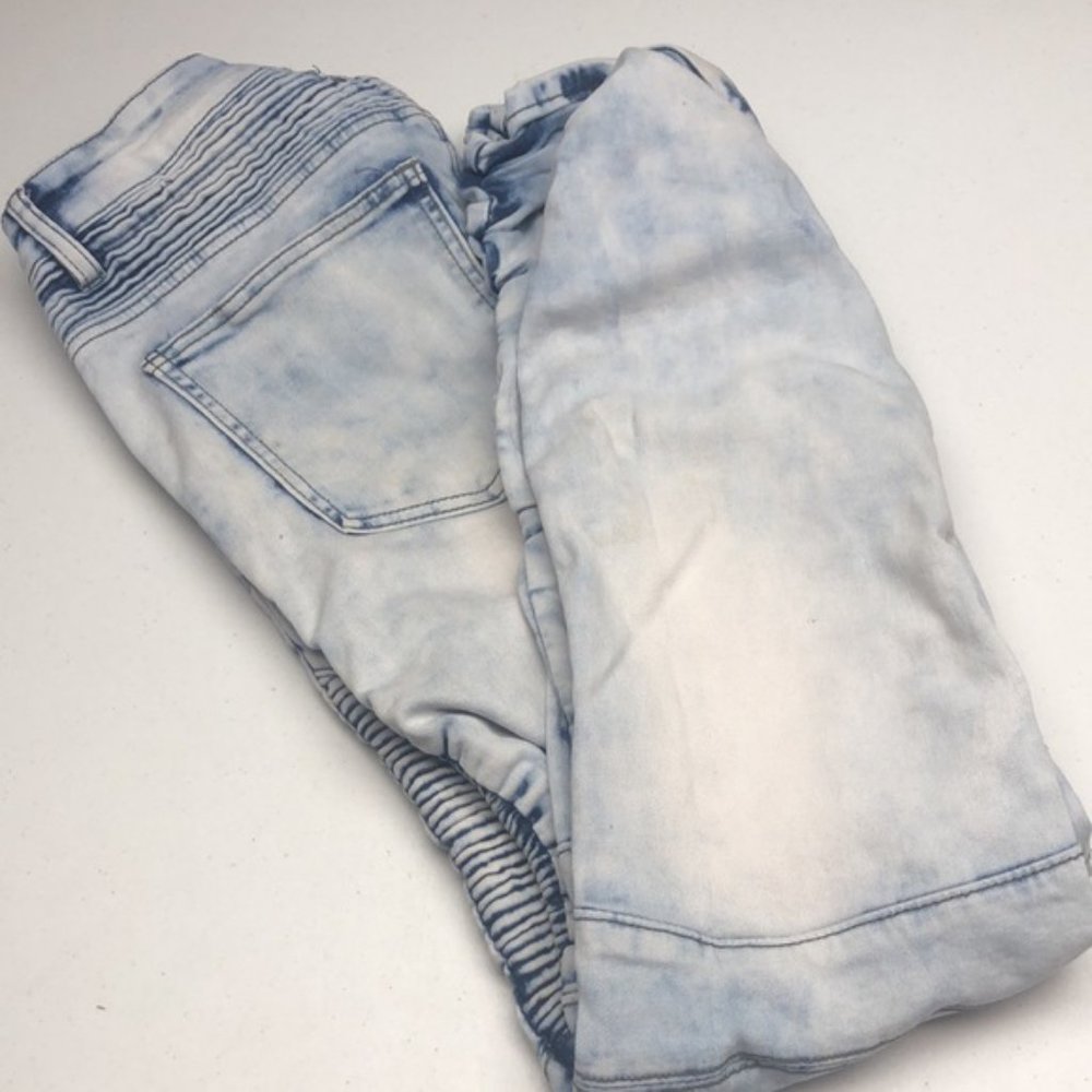 UNIQUE URBAN BLACK COMBAT JEANS 32x29 😎